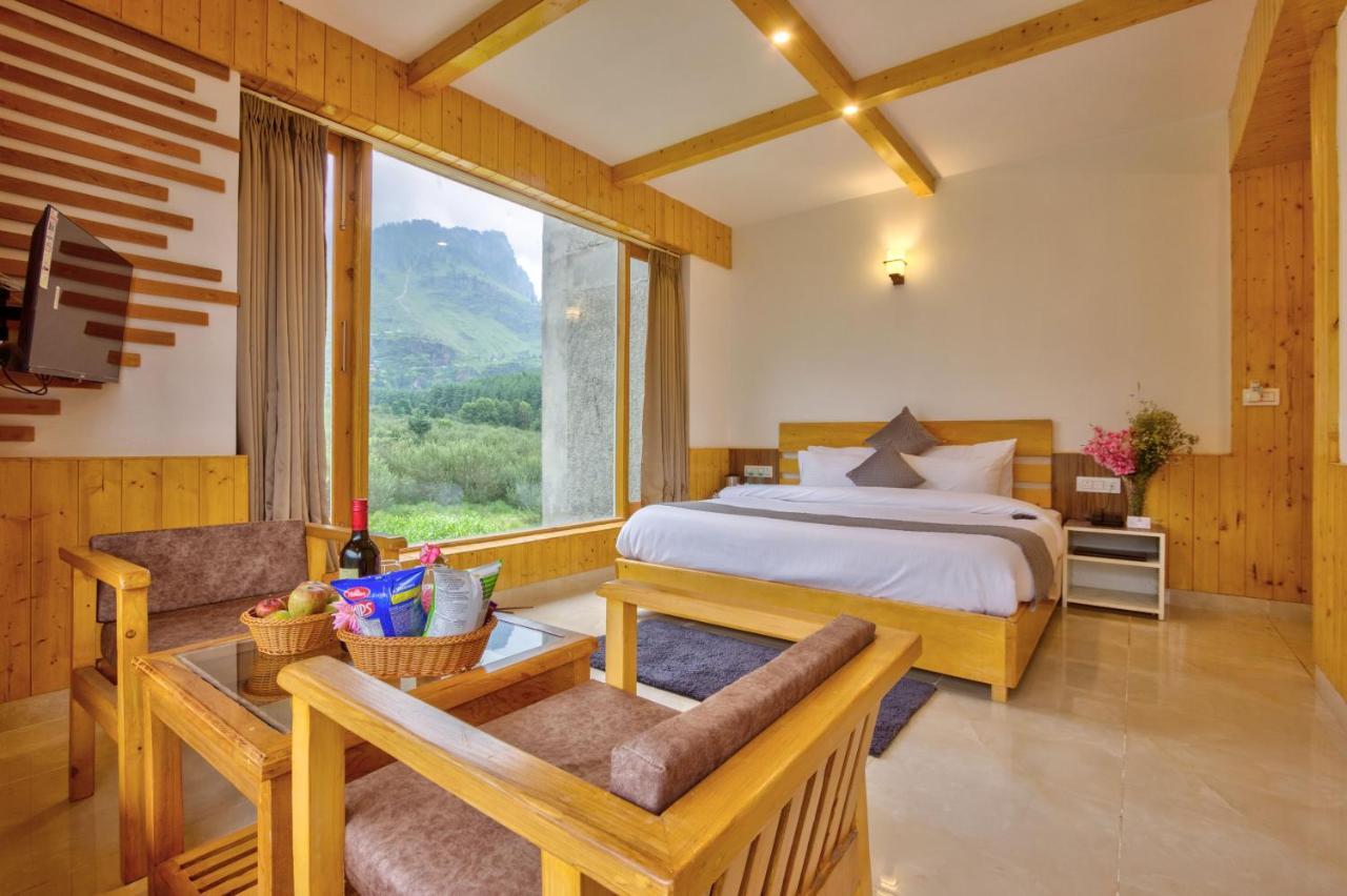 La Aero Resort Home In Snow Mountains Manāli Dış mekan fotoğraf